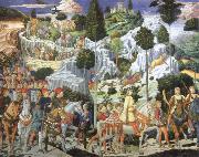 Benozzo Gozzoli, Journey of the Magi to Bethlehem
